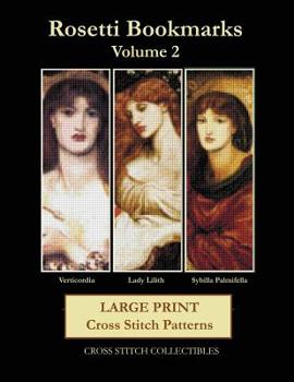 Paperback Rosetti Bookmarks Volume 2: Large Print Cross Stitch Patterns Book
