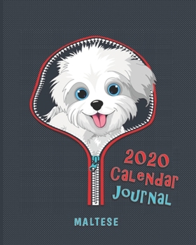 MALTESE: 2020 Calendar . Journal . Agenda Planner . Schedule Organizer . Appointment Notebook || 8x10