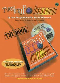 Paperback Turn It Up & Lay It Down: The Ultimate Tool for Creative Drumming (Megapak), Book, CD & Video Book