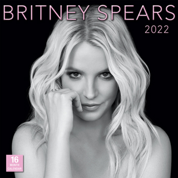 Calendar Britney Spears 2022 Wall Calendar 16-Month Book