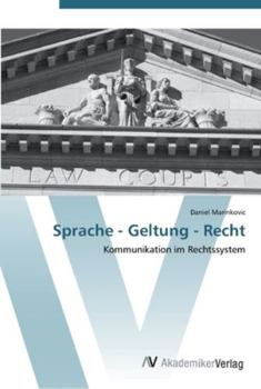 Paperback Sprache - Geltung - Recht [German] Book