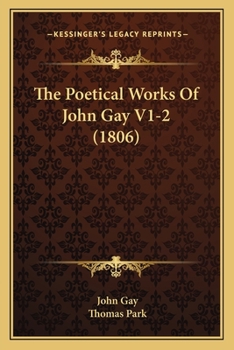 The Poetical Works Of John Gay V1-2