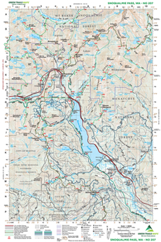 Map Snoqualmie Pass, Wa No. 207 Book