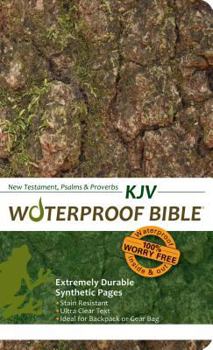 Paperback Waterproof New Testament with Psalms and Proverbs-KJV Book