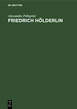 Hardcover Friedrich Hölderlin [German] Book