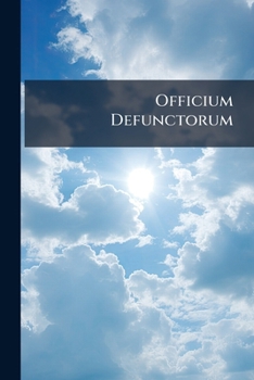 Paperback Officium Defunctorum Book