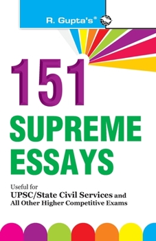 Paperback 151 Supreme Essays Book