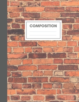 Paperback Composition Notebook: Wide Ruled Composition Book for Elementary, High School, College, and University Students Book