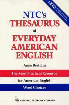Paperback NTC Thesaurus of Everyday American English Book