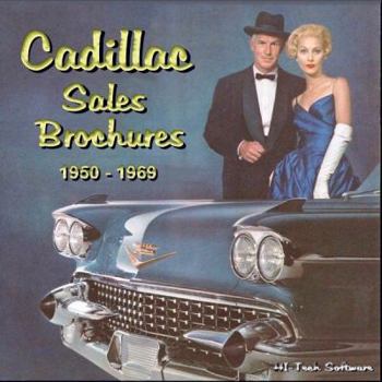 CD-ROM Cadillac Sales Brochures 1950 - 1969 Book