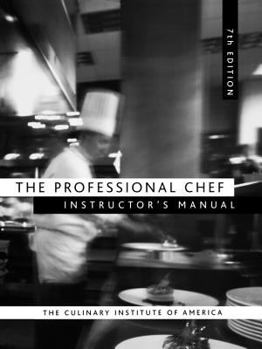 Paperback The Professional Chef Instructor's Manual Book