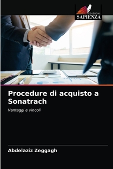 Paperback Procedure di acquisto a Sonatrach [Italian] Book