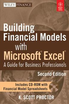 Paperback Building Financial Models with Microsoft Excel: A Guide for Business Professionals, 2ed, w/CD Book
