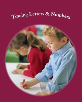 Paperback Tracing Letters and Numbers [Large Print] Book