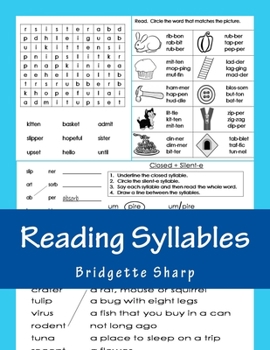 Paperback Reading Syllables: Simple & Fun Syllable Practice Book