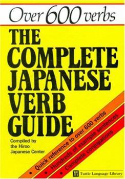 Hardcover Complete Japanese Verb Guide Book