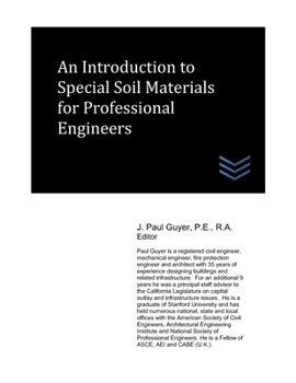 Paperback An Introduction to Special Soil Materials for Professional Engineers Book