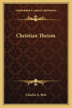 Paperback Christian Theism Book