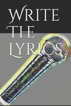 Paperback Write the Lyrics Book