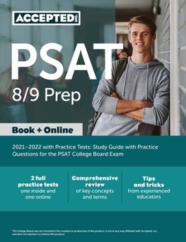 Paperback PSAT 8/9 Prep 2021-2022 with Practice Tests: Study Guide with Practice Questions for the PSAT College Board Exam Book