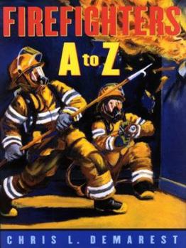 Hardcover Firefighters A to Z Book