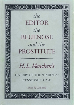 Hardcover The Editor, the Bluenose, and the Prostitute: Leather Bound Book