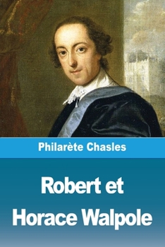 Paperback Robert et Horace Walpole [French] Book