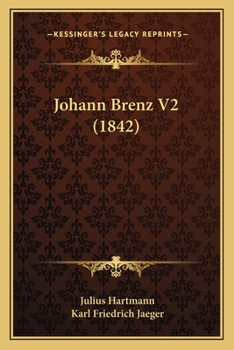 Paperback Johann Brenz V2 (1842) [German] Book
