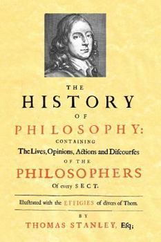 Hardcover History of Philosophy (1701) Book