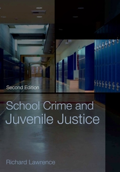 Paperback School Crime and Juvenile Justice Book