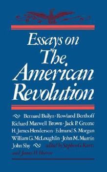 Paperback Essays on the American Revolution Book