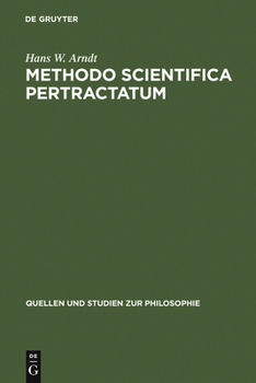 Hardcover Methodo scientifica pertractatum [German] Book