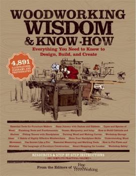 Hardcover Woodworking Wisdom & Know-How: Everything You Need to Know to Design, Build, and Create Book