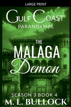 Paperback The Malaga Demon [Large Print] Book