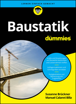 Paperback Baustatik für Dummies [German] Book