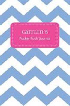 Paperback Caitlin's Pocket Posh Journal, Chevron Book