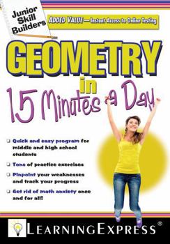 Paperback Geometry in 15 Minutes a Day Book