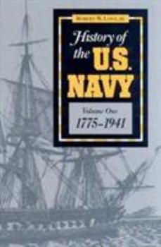 Hardcover History of the U.S. Navy Book