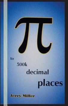 Paperback pi to 500k decimal places Book