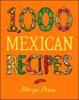 Hardcover 1,000 Mexican Recipes Book