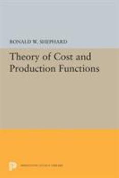 Paperback Theory of Cost and Production Functions Book
