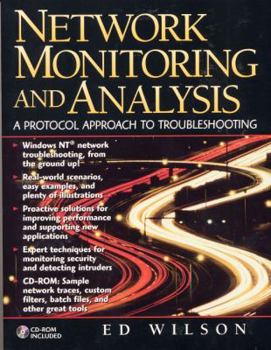Paperback Network Monitoring and Analysis: A Protocol Approach to Troubleshooting [With CDROM] Book