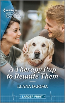 Mass Market Paperback A Therapy Pup to Reunite Them [Large Print] Book