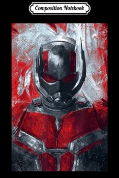 Paperback Composition Notebook: Marvel Avengers Endgame Ant-Man Painting Graphic Journal/Notebook Blank Lined Ruled 6x9 100 Pages Book