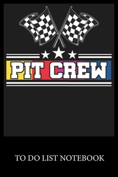 Paperback Pit Crew: To Do & Dot Grid Matrix Checklist Journal Daily Task Planner Daily Work Task Checklist Doodling Drawing Writing and Ha Book