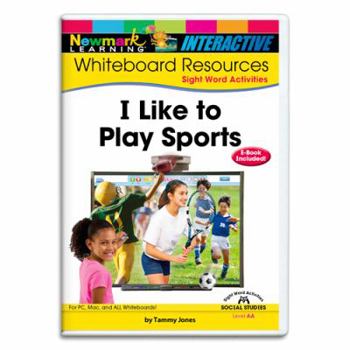 CD-ROM I Like to Play Sports Interactive Whiteboard CD Book