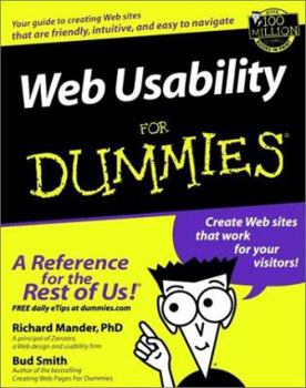 Paperback Web Usability for Dummies Book