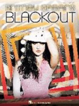 Paperback Britney Spears - Blackout Piano, Vocal and Guitar Chords Book