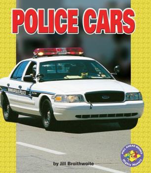 Paperback Police Cars Book