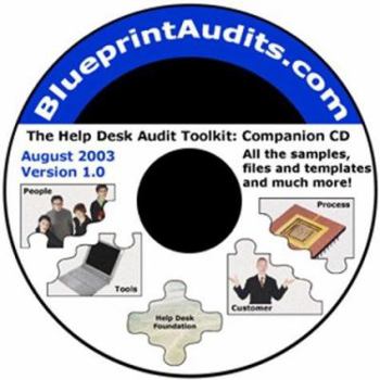 CD-ROM The Help Desk Audit Toolkit: Companion CD Book